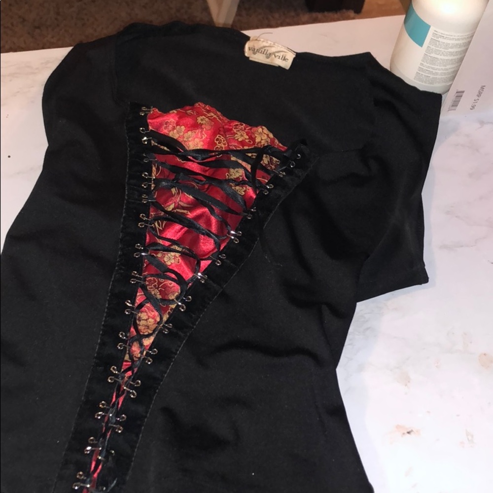 Chinese print top 👘